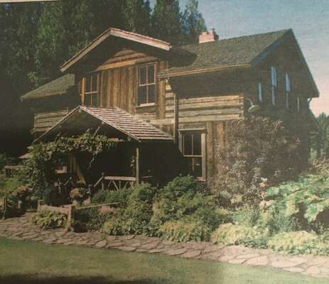 Unique Log House is Historic Jewel